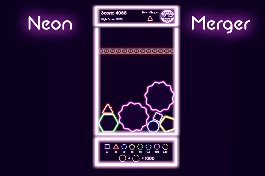 Скриншот 3 к игре Neon Merger