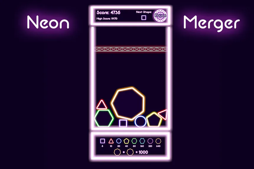 Скриншот 4 к игре Neon Merger