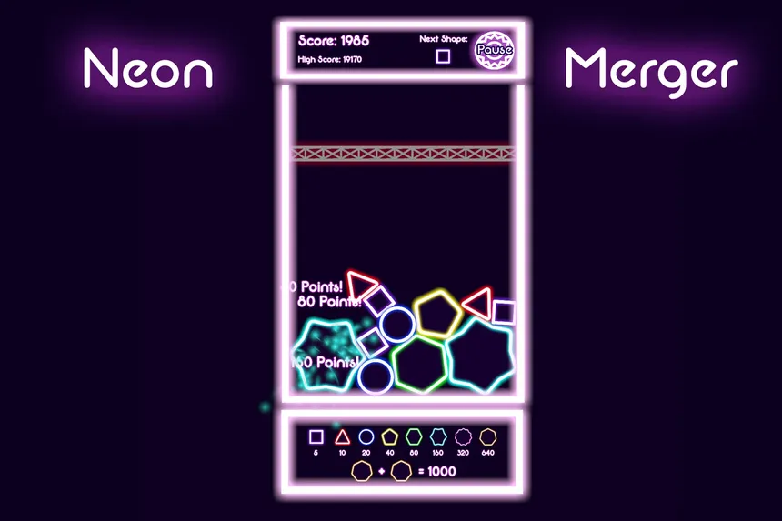 Скриншот 7 к игре Neon Merger