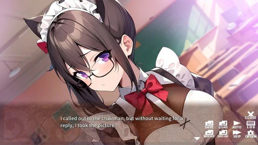 Скриншот 2 к игре 美少女スナップ！メタモル写真クラブ School Photo Transformer