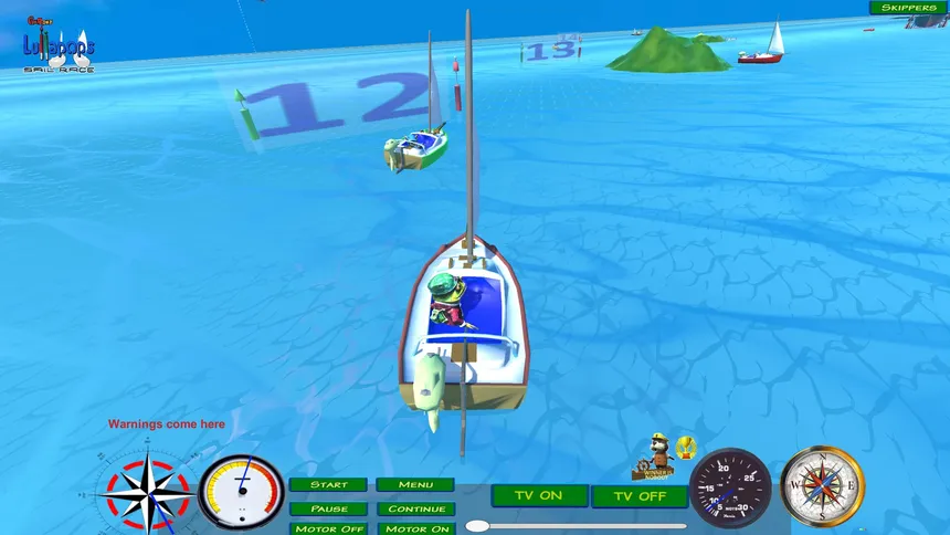 Скриншот 2 к игре Lullapops Sail Race