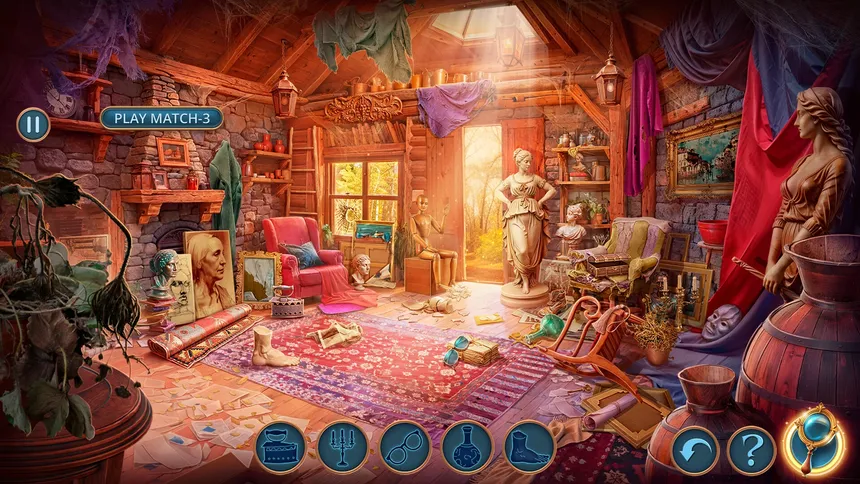 Скриншот 1 к игре Detective Club: Галерея теней Коллекционное издание