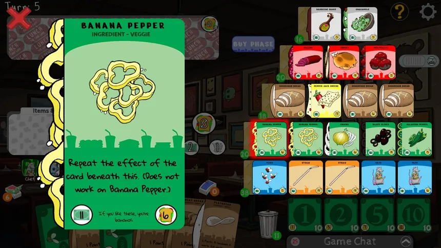 Скриншот 2 к игре Lunch: The Card Game