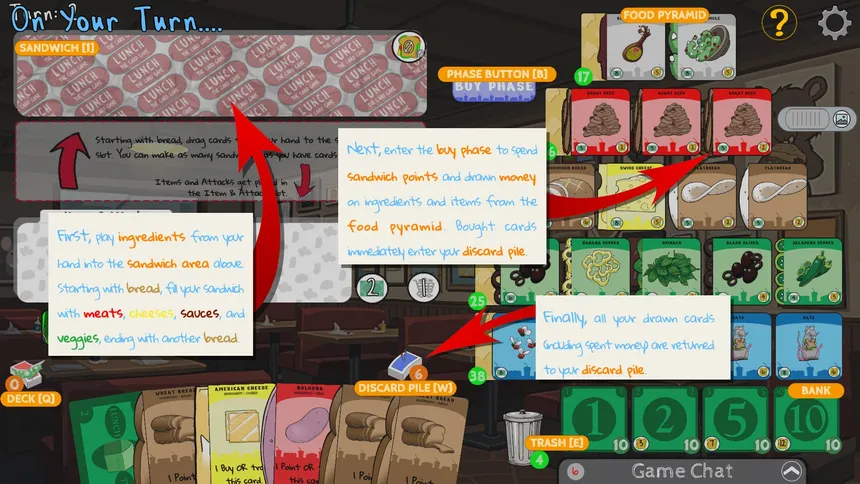 Скриншот 4 к игре Lunch: The Card Game