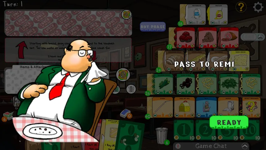 Скриншот 5 к игре Lunch: The Card Game