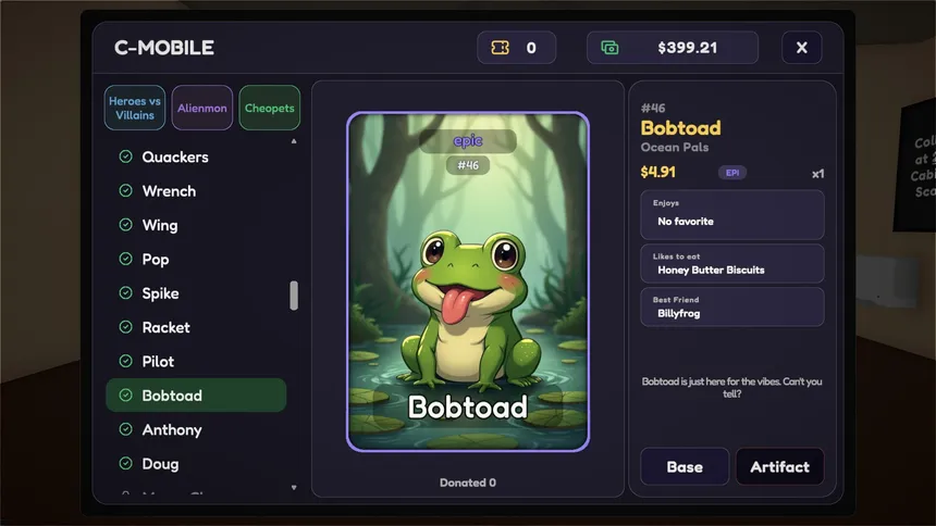 Скриншот 6 к игре Card Collection Simulator
