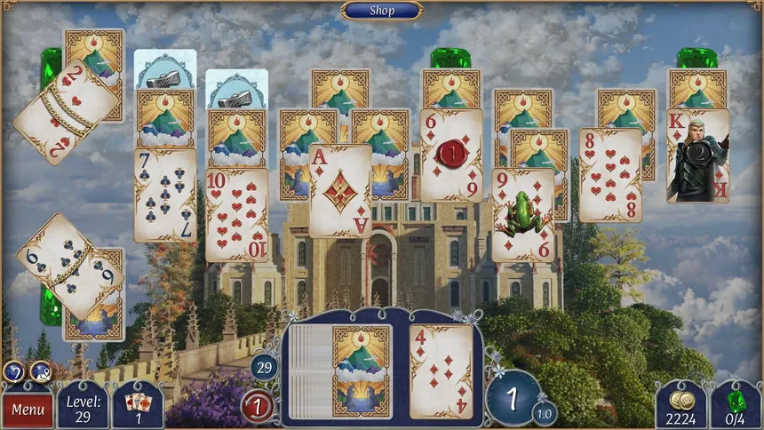 Скриншот 4 к игре Jewel Match Solitaire Fantasy - Collector's Edition