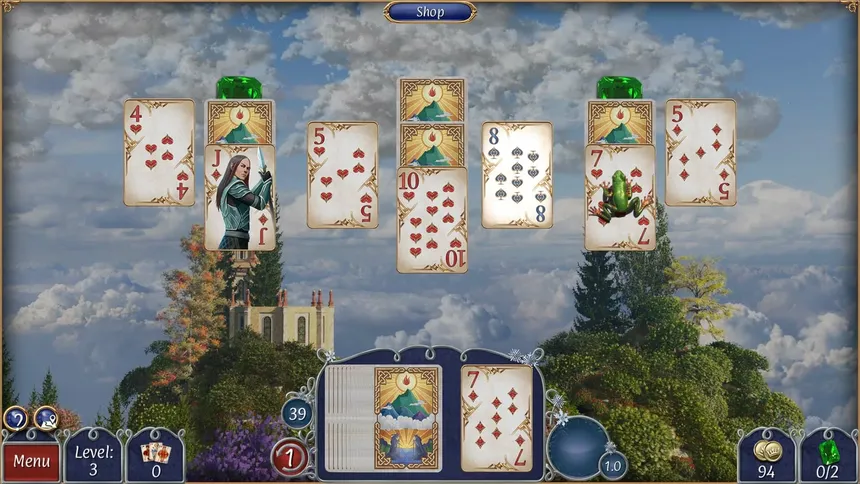 Скриншот 5 к игре Jewel Match Solitaire Fantasy - Collector's Edition