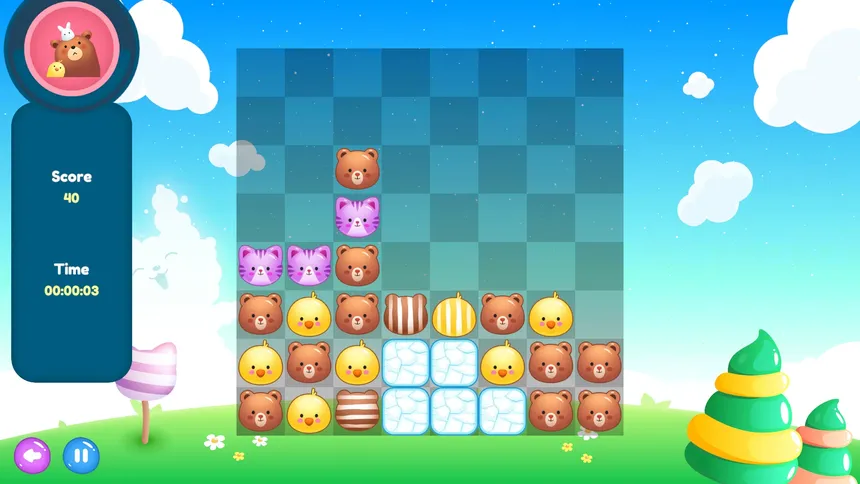 Скриншот 3 к игре Animal   Match