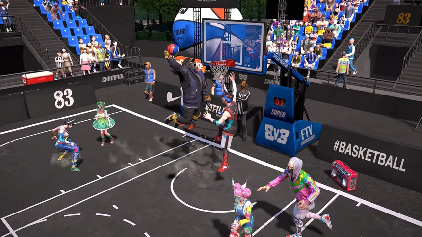 Скриншот 2 к игре FREE DUNK