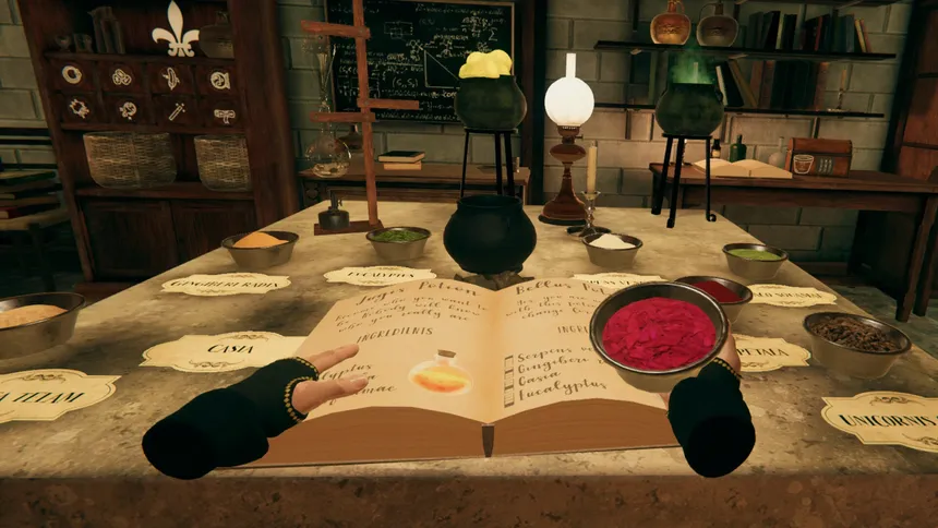 Скриншот 4 к игре Mystic Academy: Escape Room VR Edition