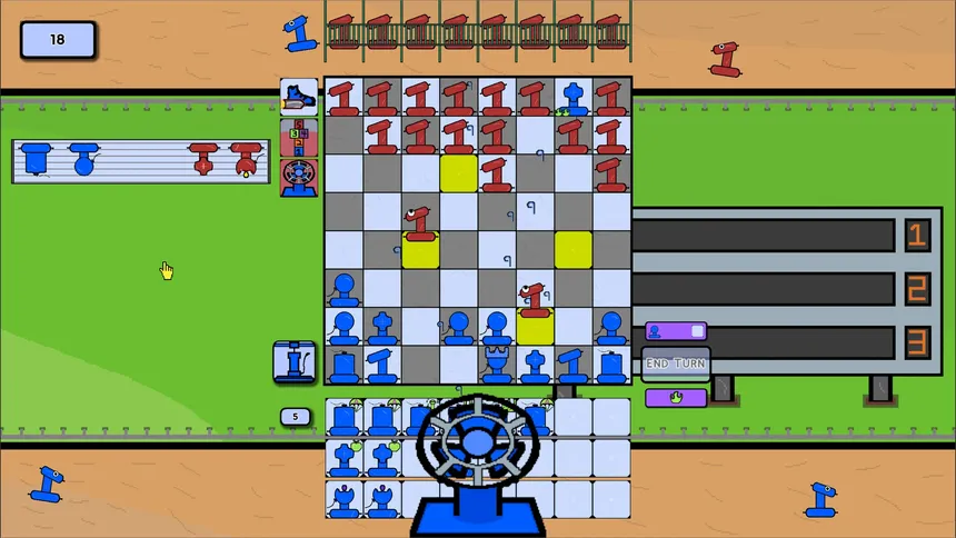 Скриншот 2 к игре Balloon Chess