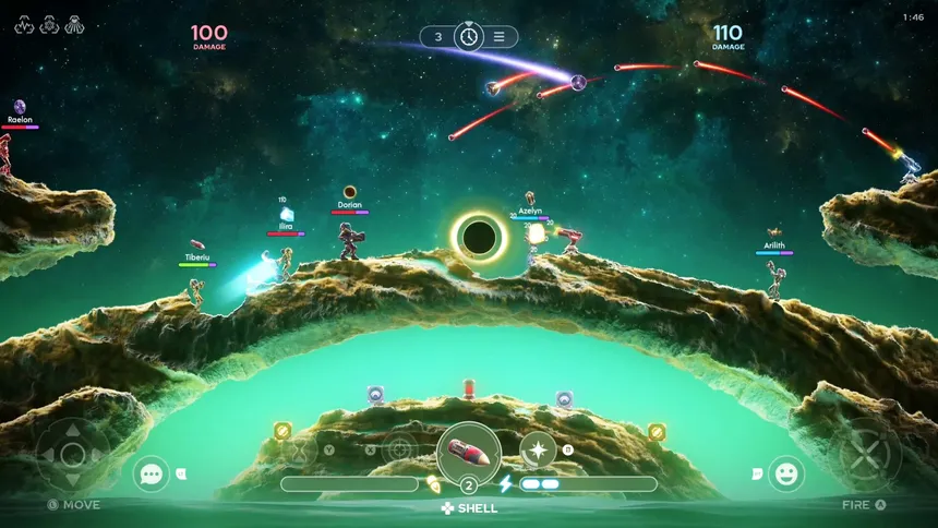Скриншот 1 к игре Galaxy Tactics
