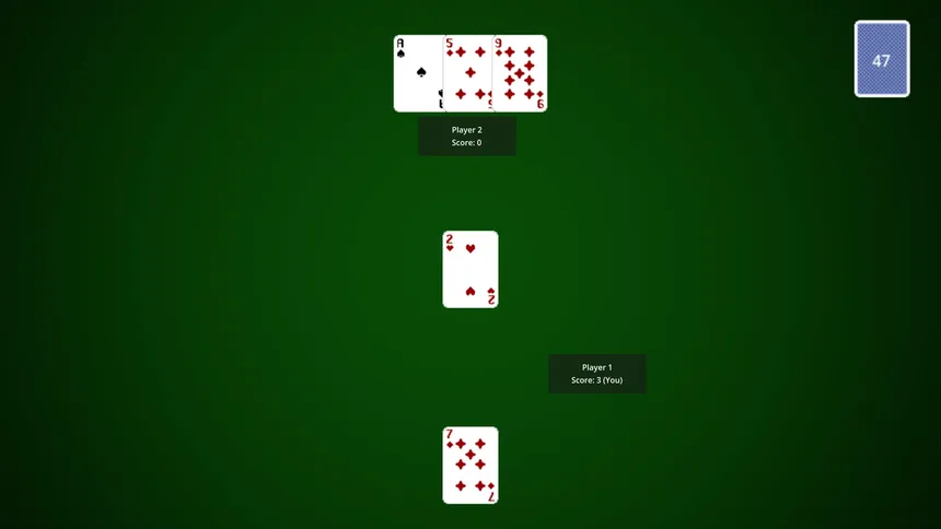 Скриншот 1 к игре 1！2！3！Battle Card!