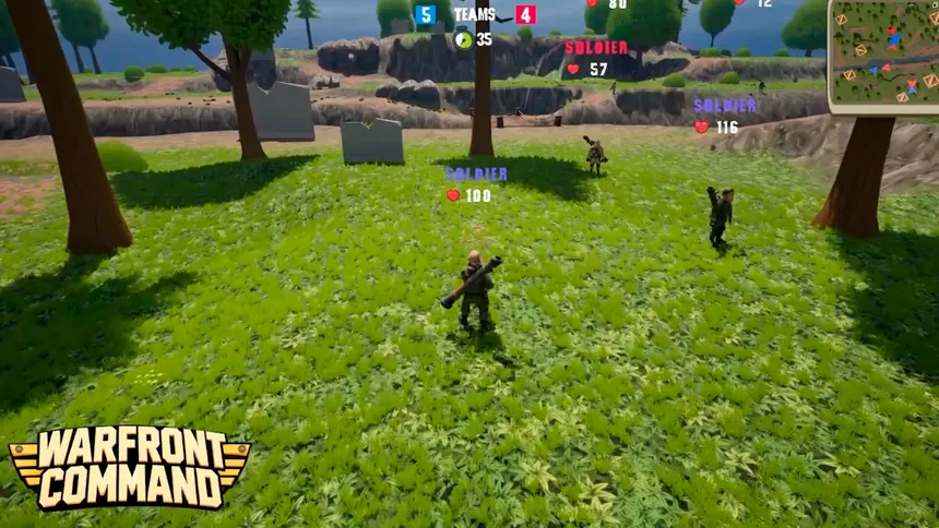 Скриншот 1 к игре Warfront Command