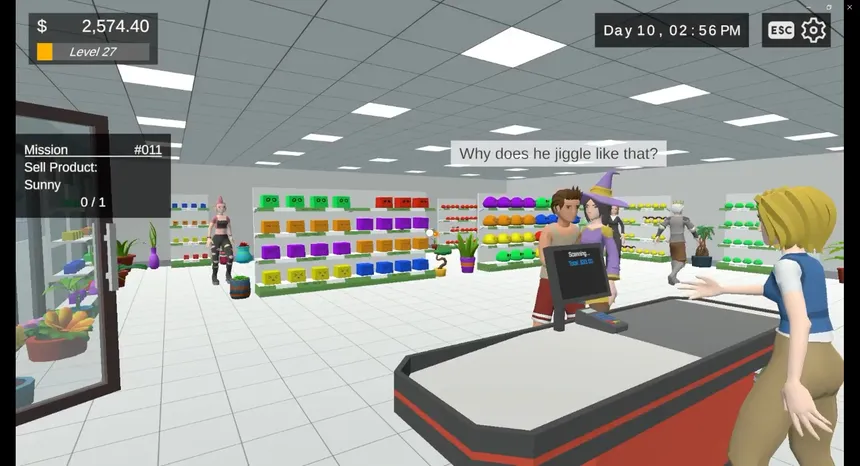 Скриншот 1 к игре Slime Store Simulator