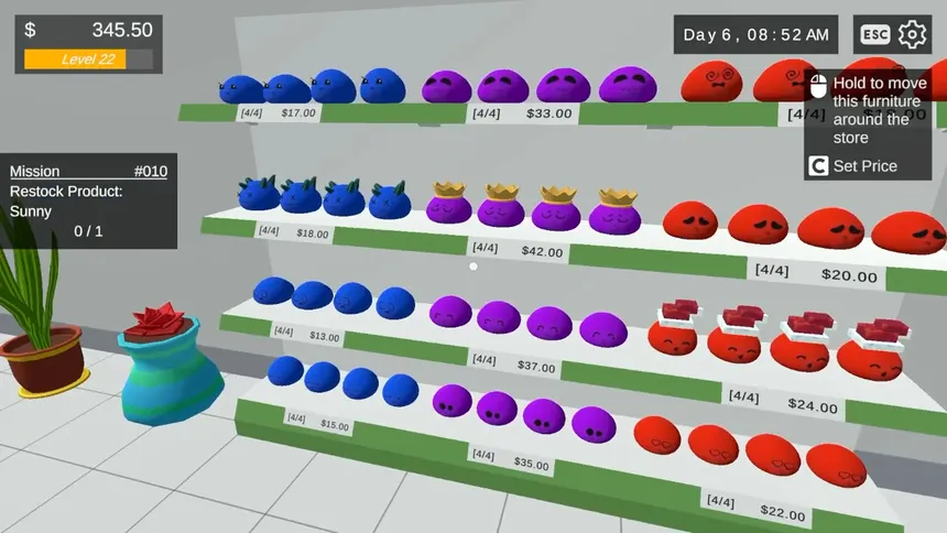 Скриншот 4 к игре Slime Store Simulator