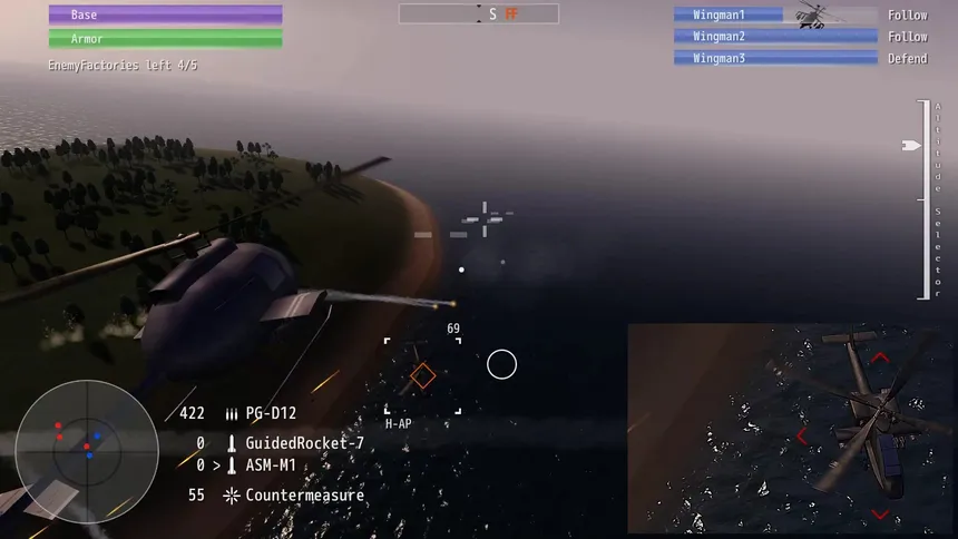Скриншот 4 к игре FEBA Gunship R