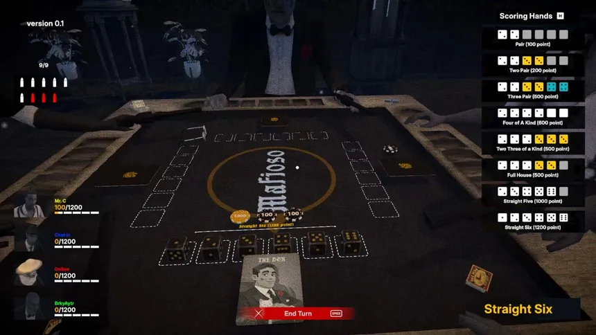 Скриншот 2 к игре Mafioso's Dice