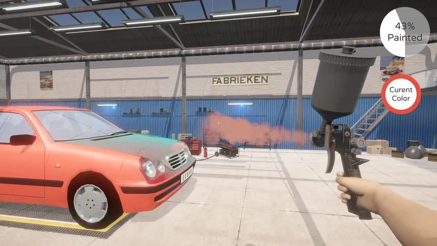Скриншот 3 к игре Car Painter Sim
