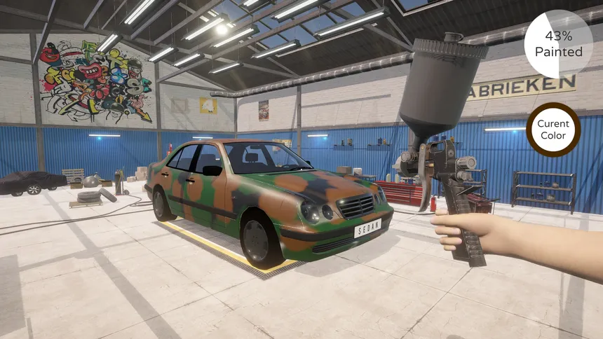 Скриншот 7 к игре Car Painter Sim