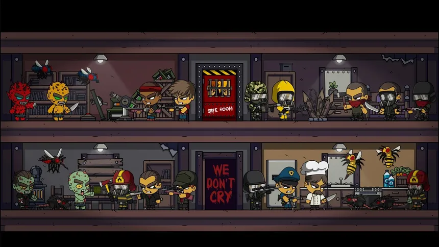 Скриншот 1 к игре We Don't Cry: Zombie Survival