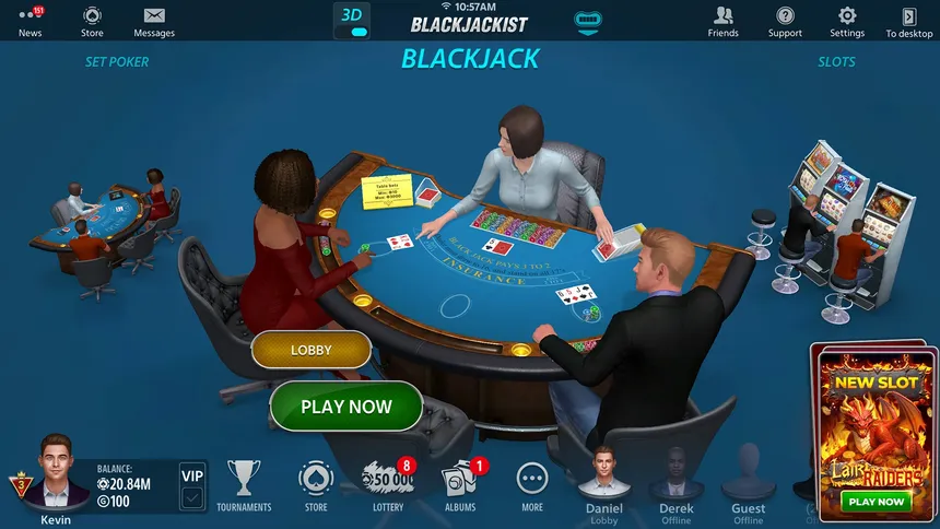 Скриншот 5 к игре Блэкджек 21: Blackjackist