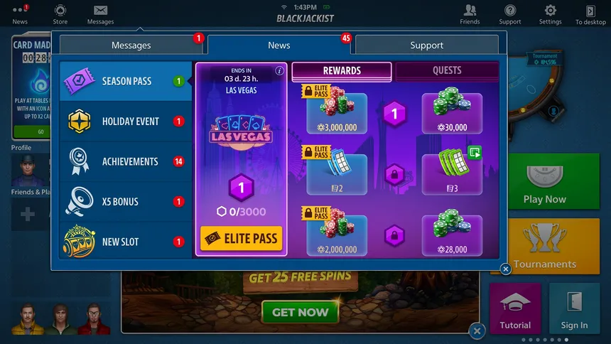 Скриншот 7 к игре Блэкджек 21: Blackjackist