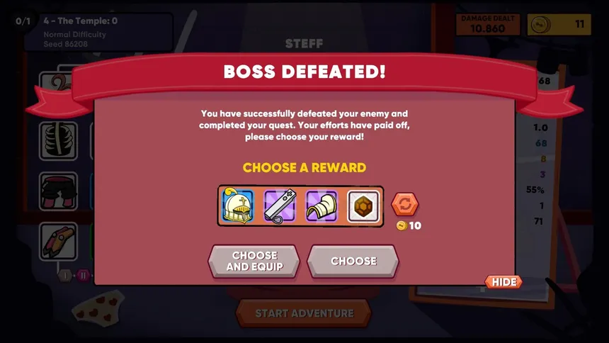 Скриншот 3 к игре GOAT - Gear Optimization Auto-Battle Tactics