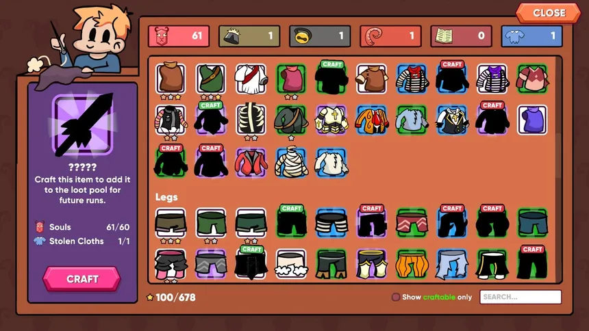 Скриншот 5 к игре GOAT - Gear Optimization Auto-Battle Tactics