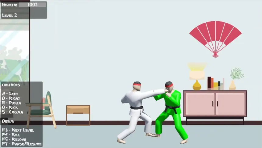 Скриншот 1 к игре Enter the Dojo