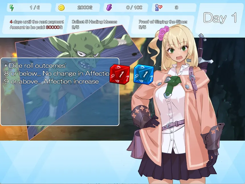 Скриншот 3 к игре Dungeon with Girl