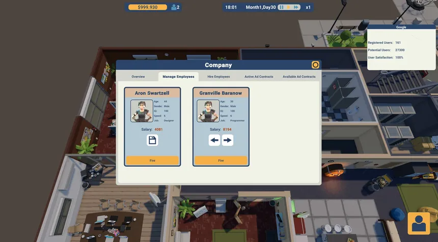 Скриншот 3 к игре Office Tycoon