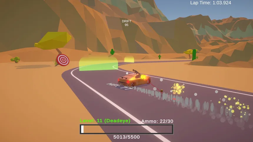 Скриншот 1 к игре Gunman Drift