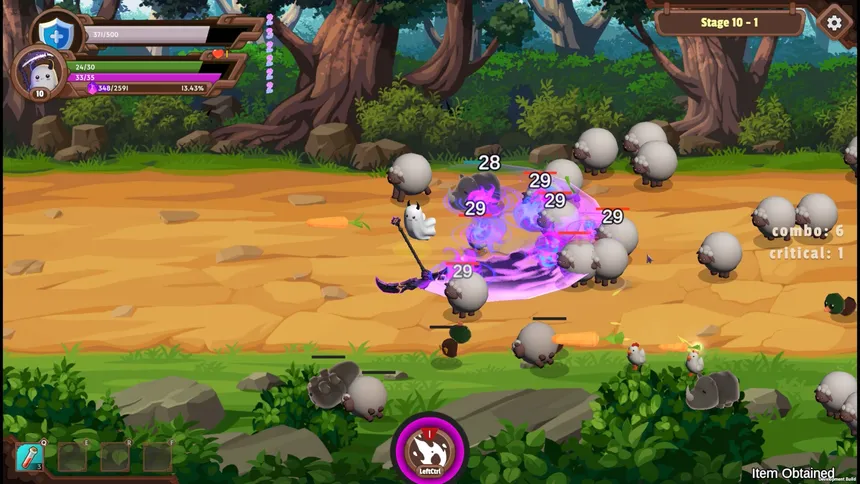 Скриншот 1 к игре Moonlit Reaper