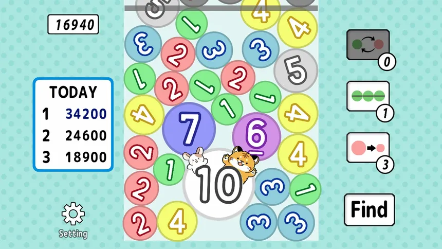 Скриншот 4 к игре 1234 connect puzzle