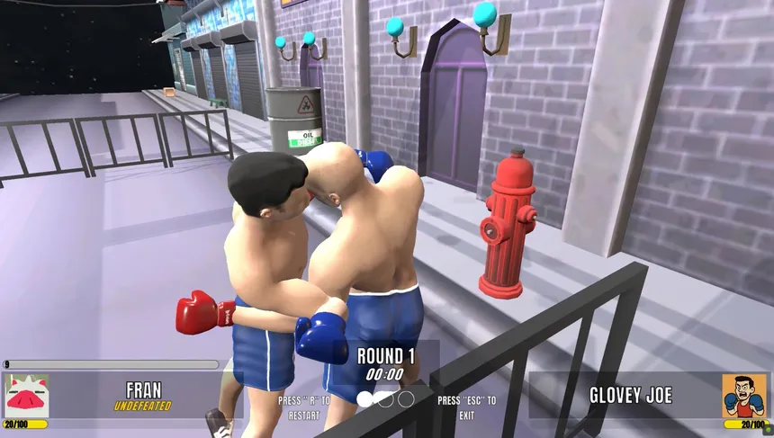 Скриншот 1 к игре Ragdoll Boxing Multiplayer