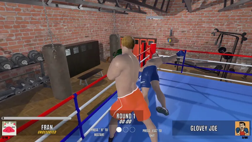 Скриншот 2 к игре Ragdoll Boxing Multiplayer