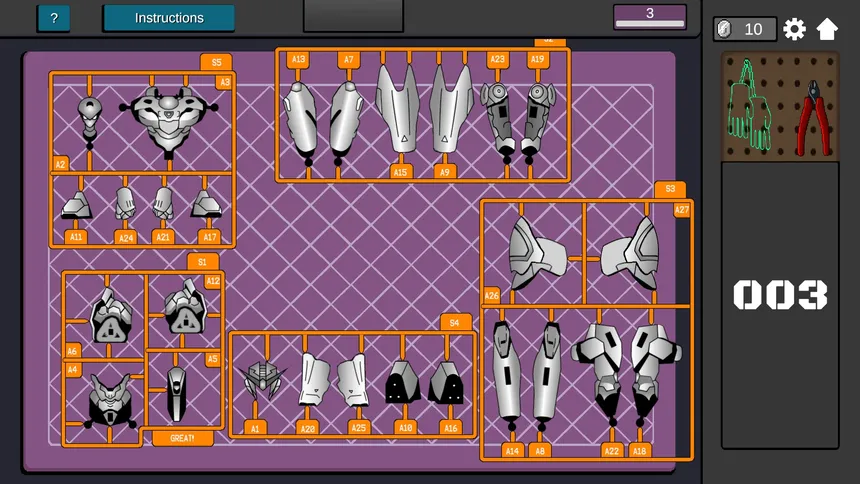 Скриншот 2 к игре Mech Assembler: Model Kit builder Simulator