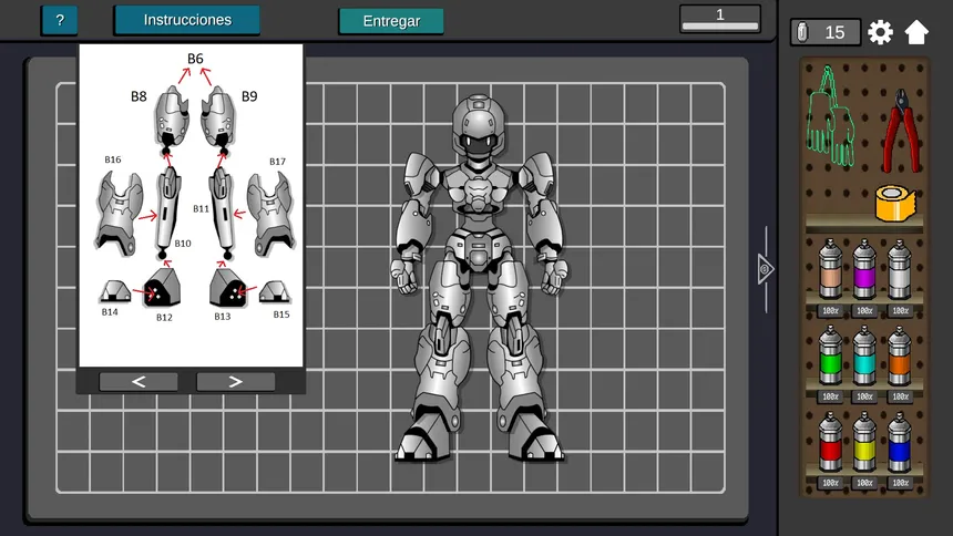 Скриншот 6 к игре Mech Assembler: Model Kit builder Simulator
