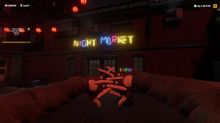 Скриншот 1 к игре Night Market Simulator