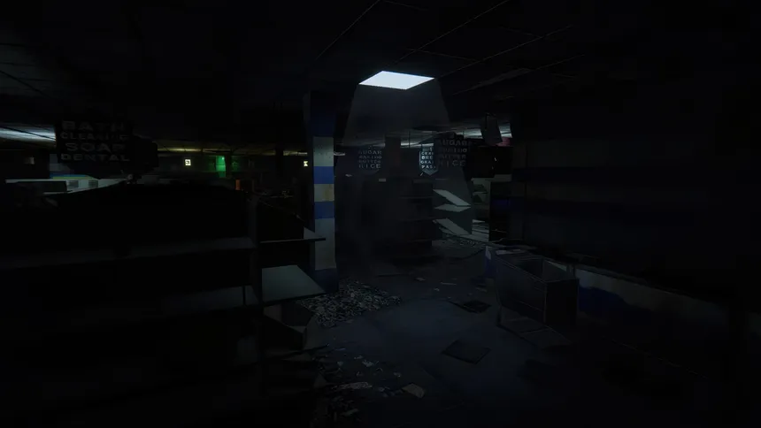 Скриншот 1 к игре Backrooms: Exit from Supermarket