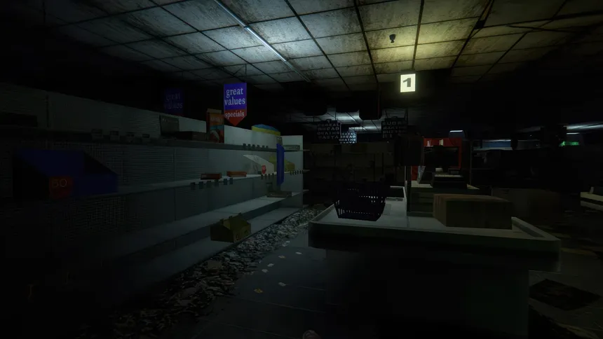 Скриншот 2 к игре Backrooms: Exit from Supermarket