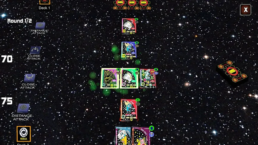 Скриншот 2 к игре Minook and the Brainbots: Collector Card Battle
