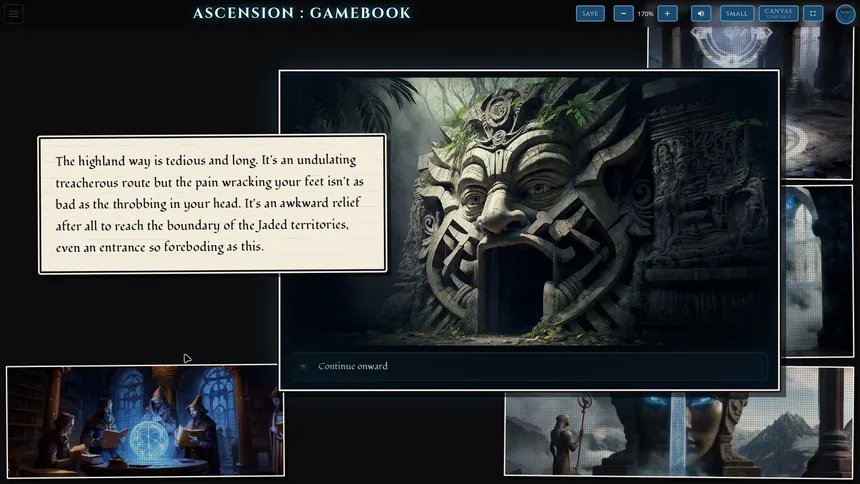 Скриншот 4 к игре Ascension Gamebook