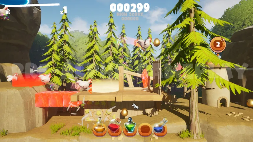Скриншот 1 к игре The ChicKing