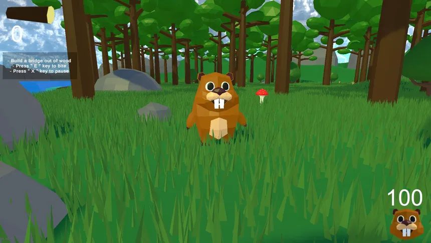 Скриншот 2 к игре BEAVER RAMPAGE