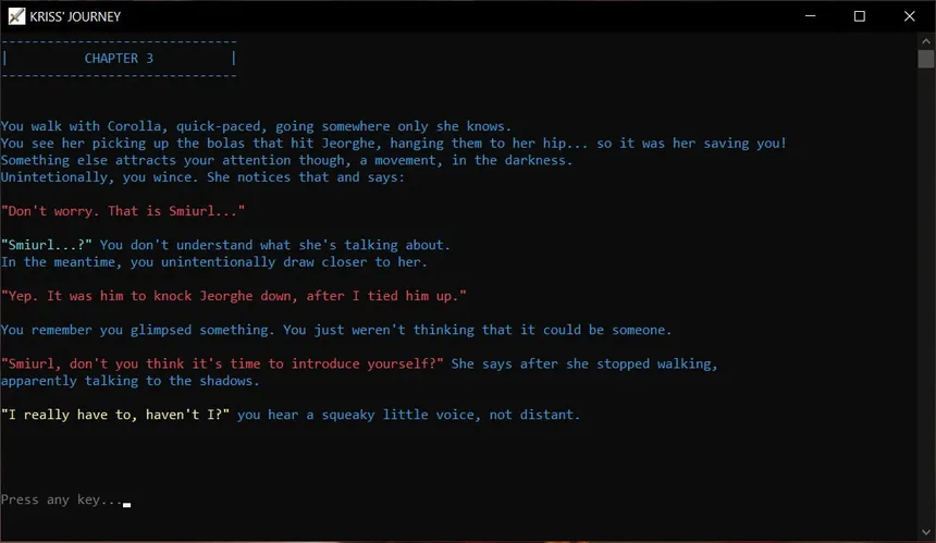 Скриншот 2 к игре Kriss' Journey