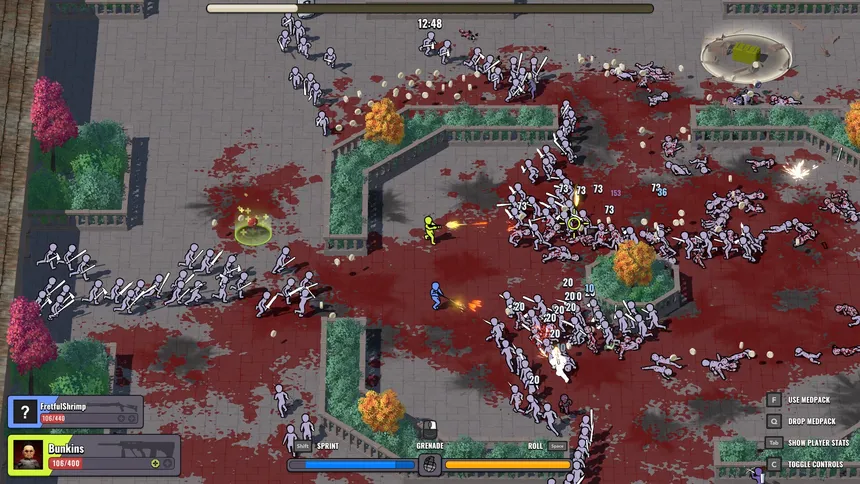 Скриншот 1 к игре The Horde Wants You Dead