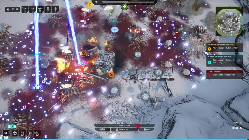 Скриншот 1 к игре Iron Core: Mech Survivor
